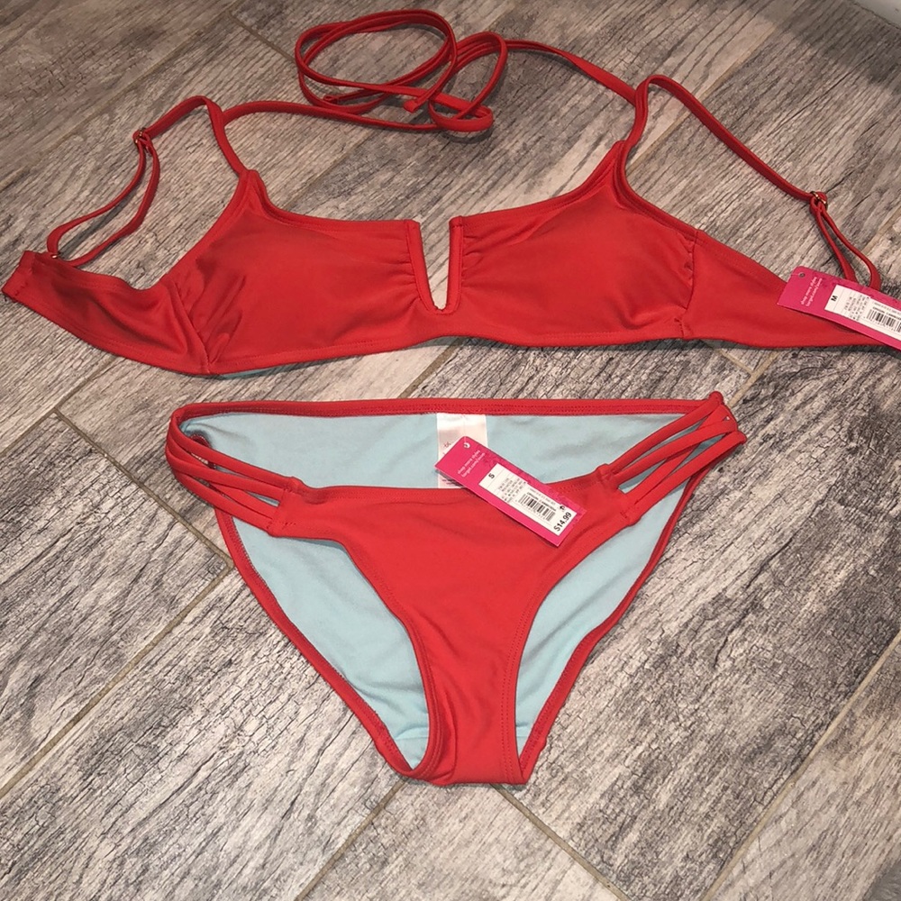 Burnt orange bikini